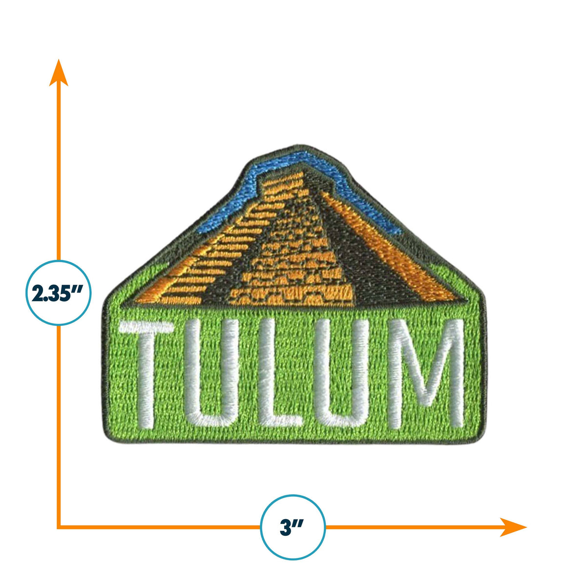 Tulum, Mexico Iron On Patch