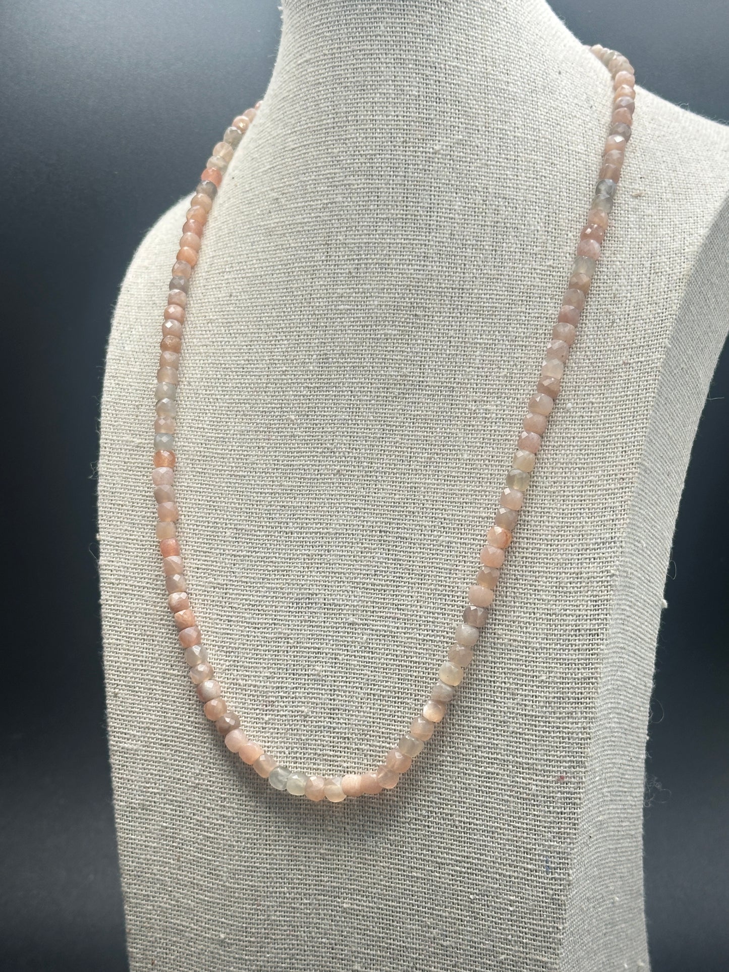 Harmonic Glow Moonstone Necklace