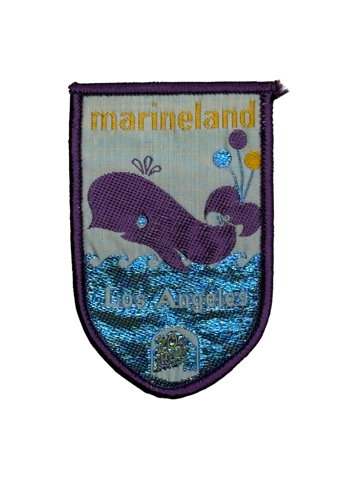 Marineland Los Angeles Vintage Souvenir Patch