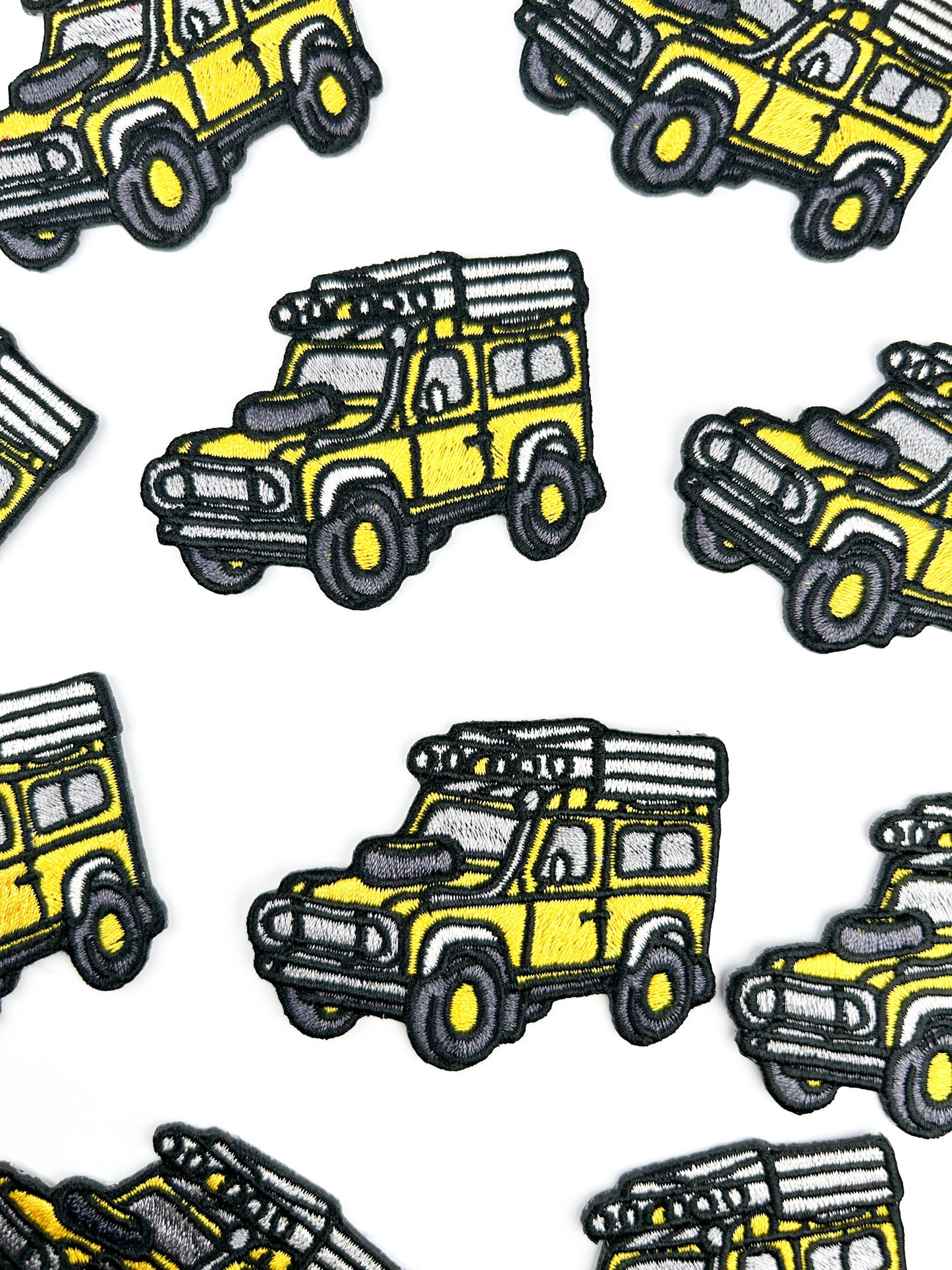 Land Rover Defender Iron On Patch