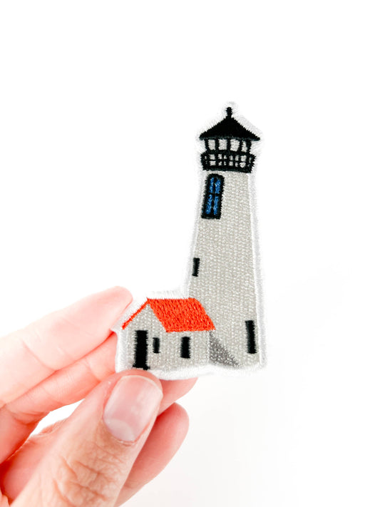 Lighthouse Embroidered Patch Nautical Iron On Patch