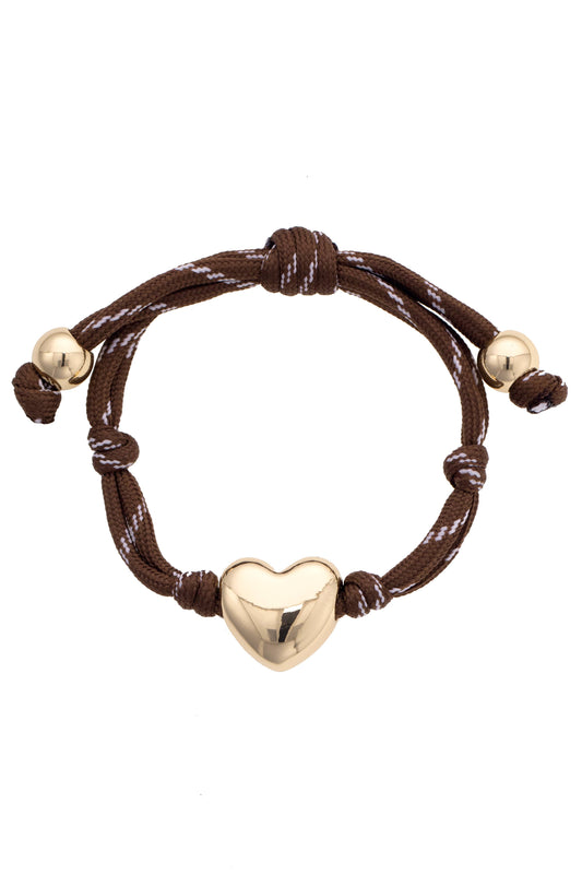 The Scout- Puffy Heart Paracord Bracelet