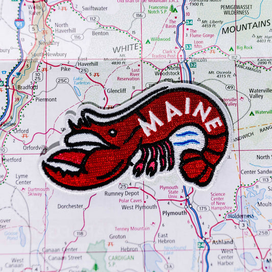 Maine Lobster Souvenir Patch