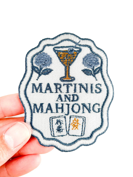 Martinis and Mahjong Patch