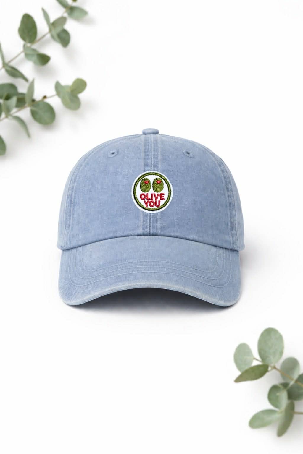 Mini Olive You Olives Embroidered Patch