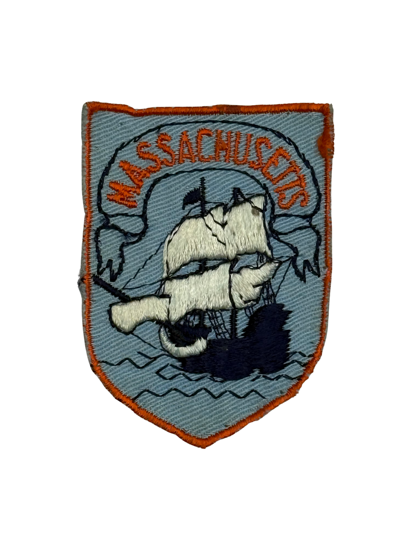 Massachusetts Vintage State Souvenir Patch