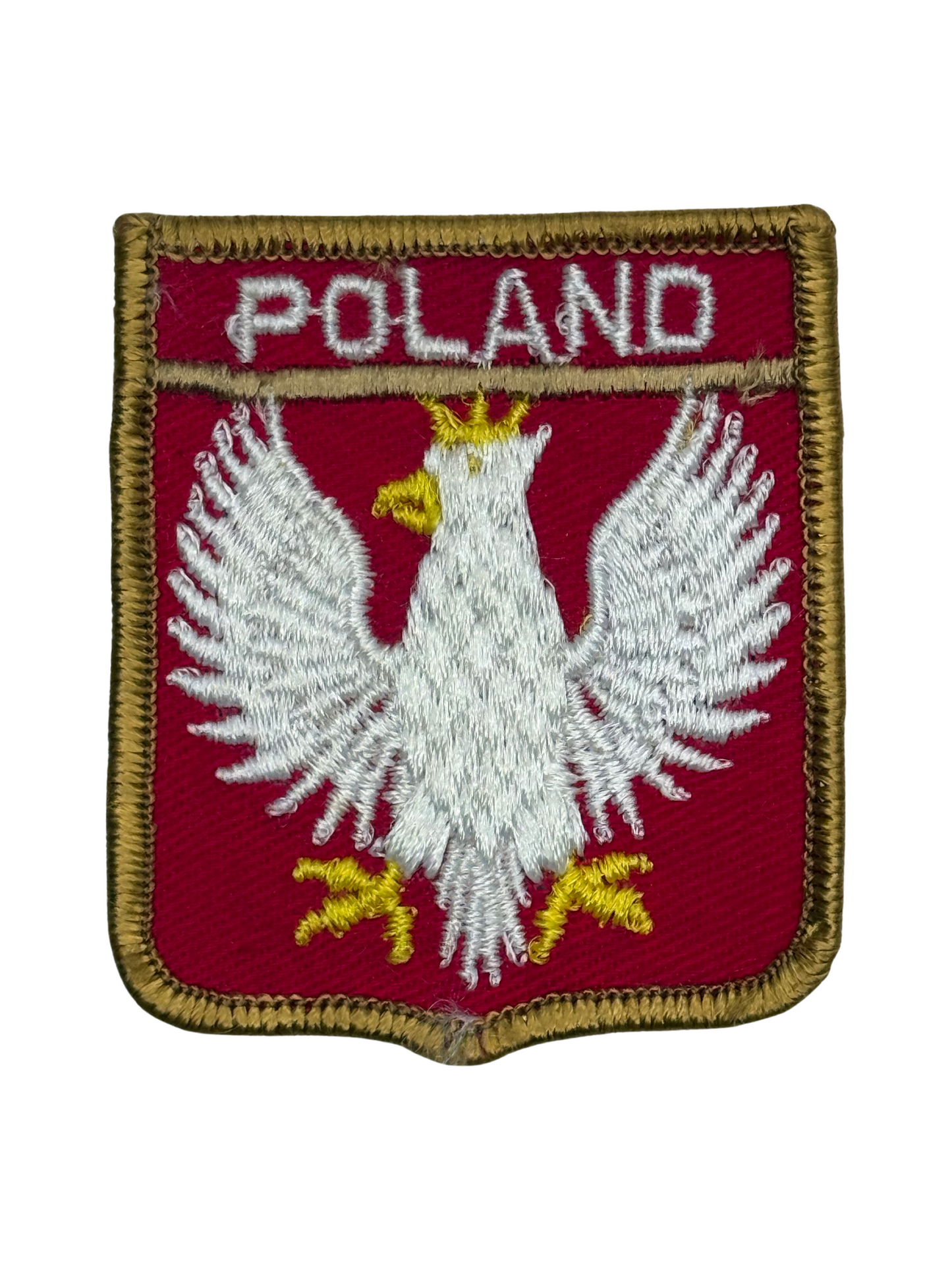 Vintage Poland Souvenir Patch