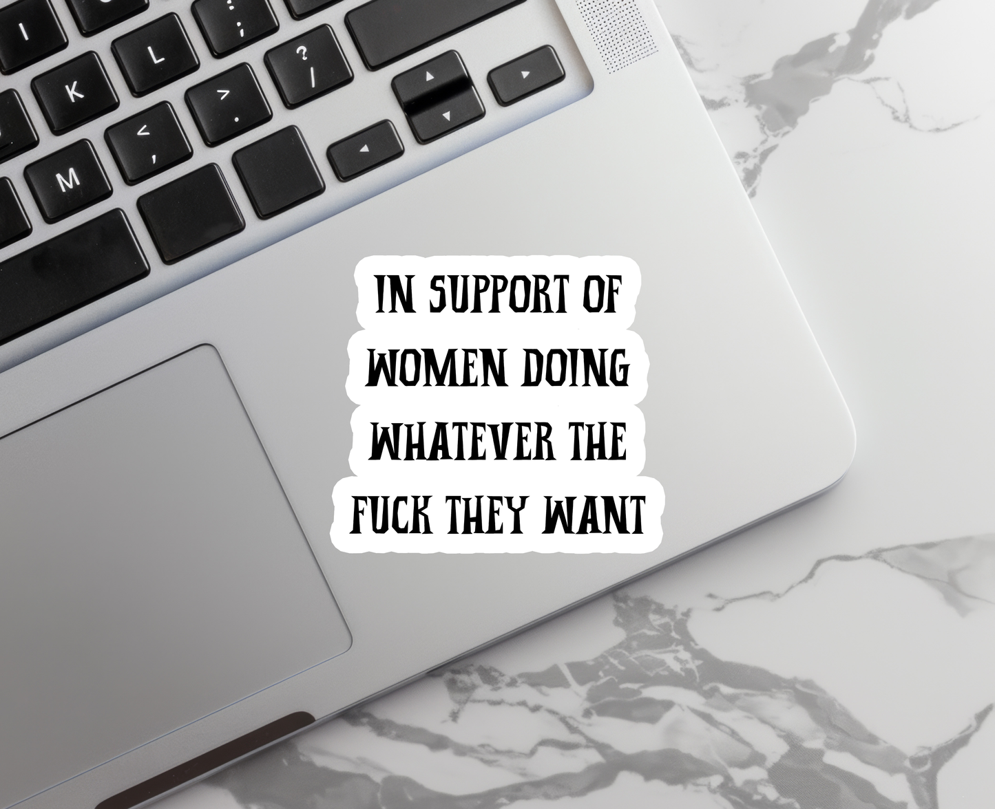 In Support Of... | Empower | Waterproof Sticker | 2.5"