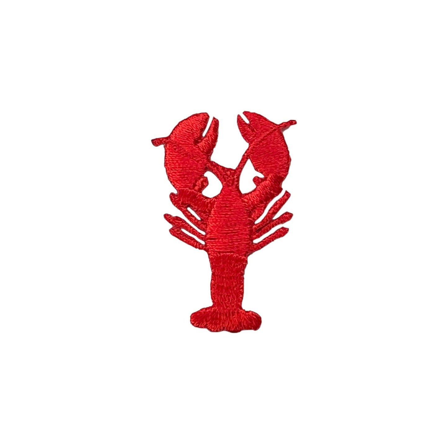 Mini Lobster, Crawfish - Iron on Embroidered Patch