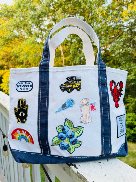 Custom Around the Way Girl Tote- Medium