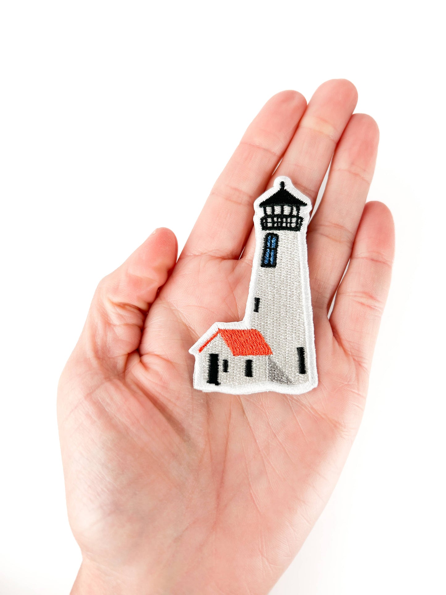 Lighthouse Embroidered Patch Nautical Iron On Patch