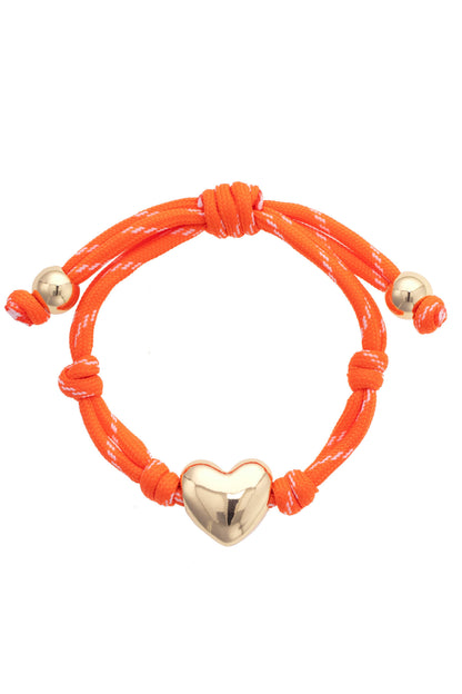 The Scout- Puffy Heart Paracord Bracelet