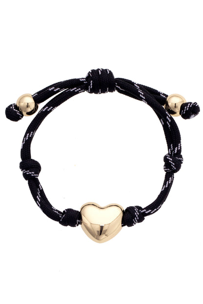 The Scout- Puffy Heart Paracord Bracelet