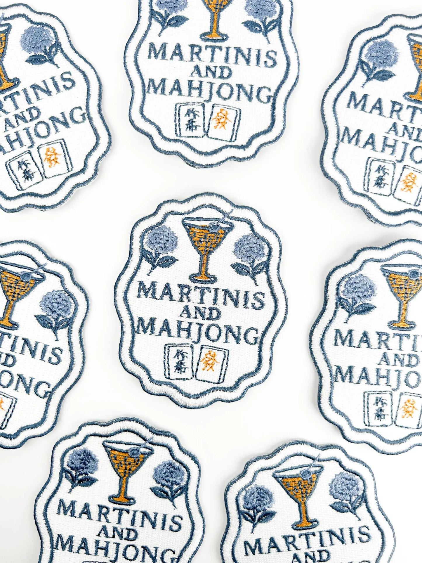 Martinis and Mahjong Patch