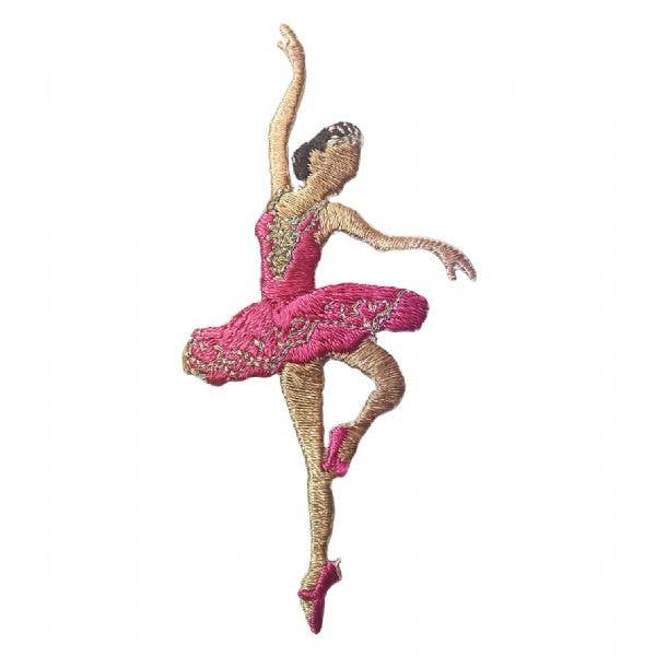 POC Hot Pink Ballerina, Iron on Patch