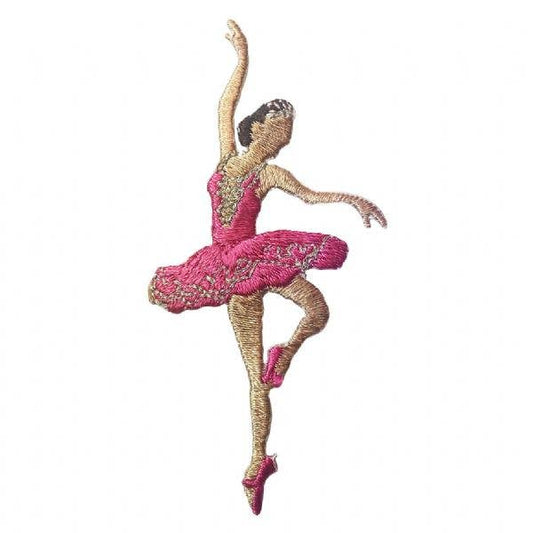 POC Hot Pink Ballerina, Iron on Patch