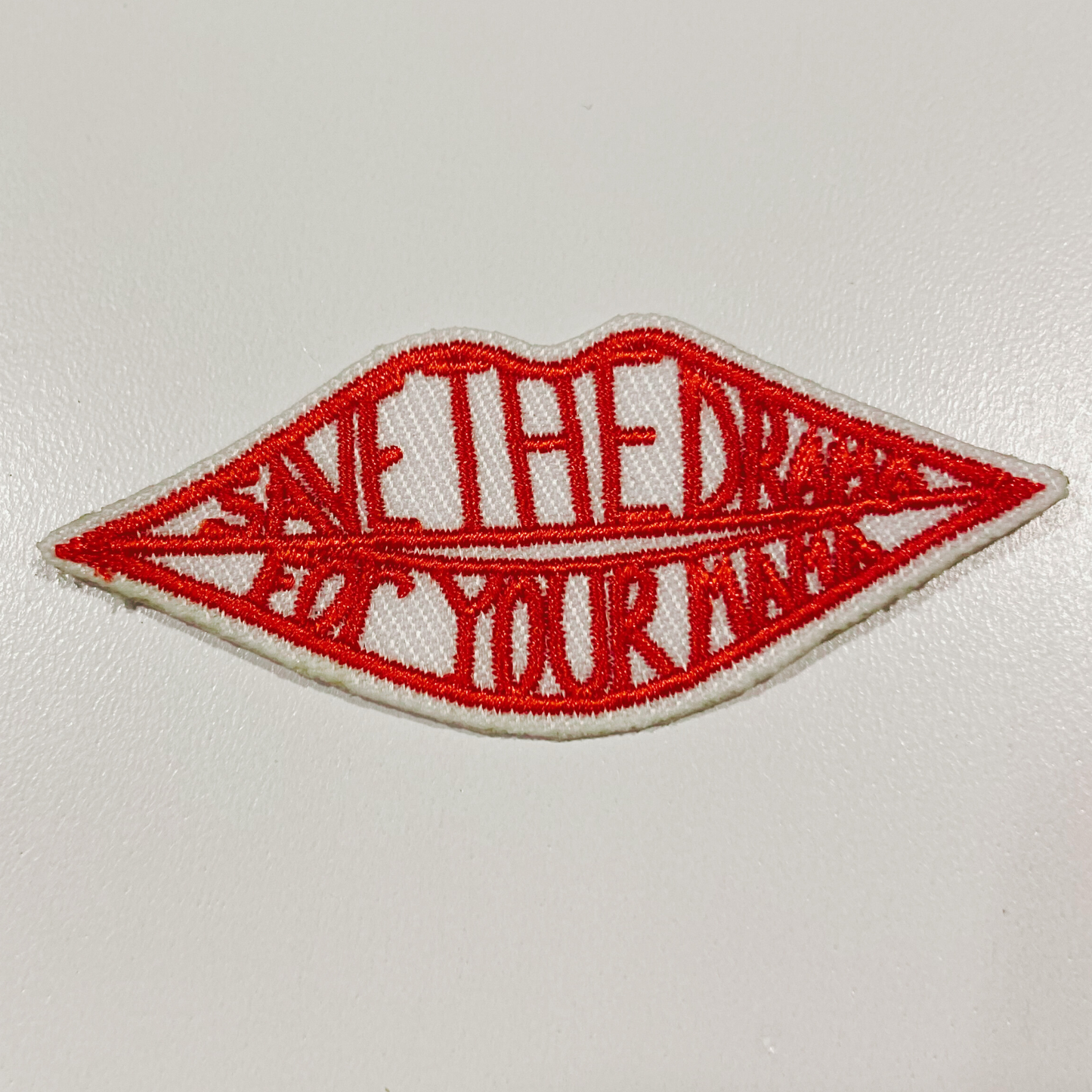 2.5" Save The Drama For Your Mama -  Embroidered Patch
