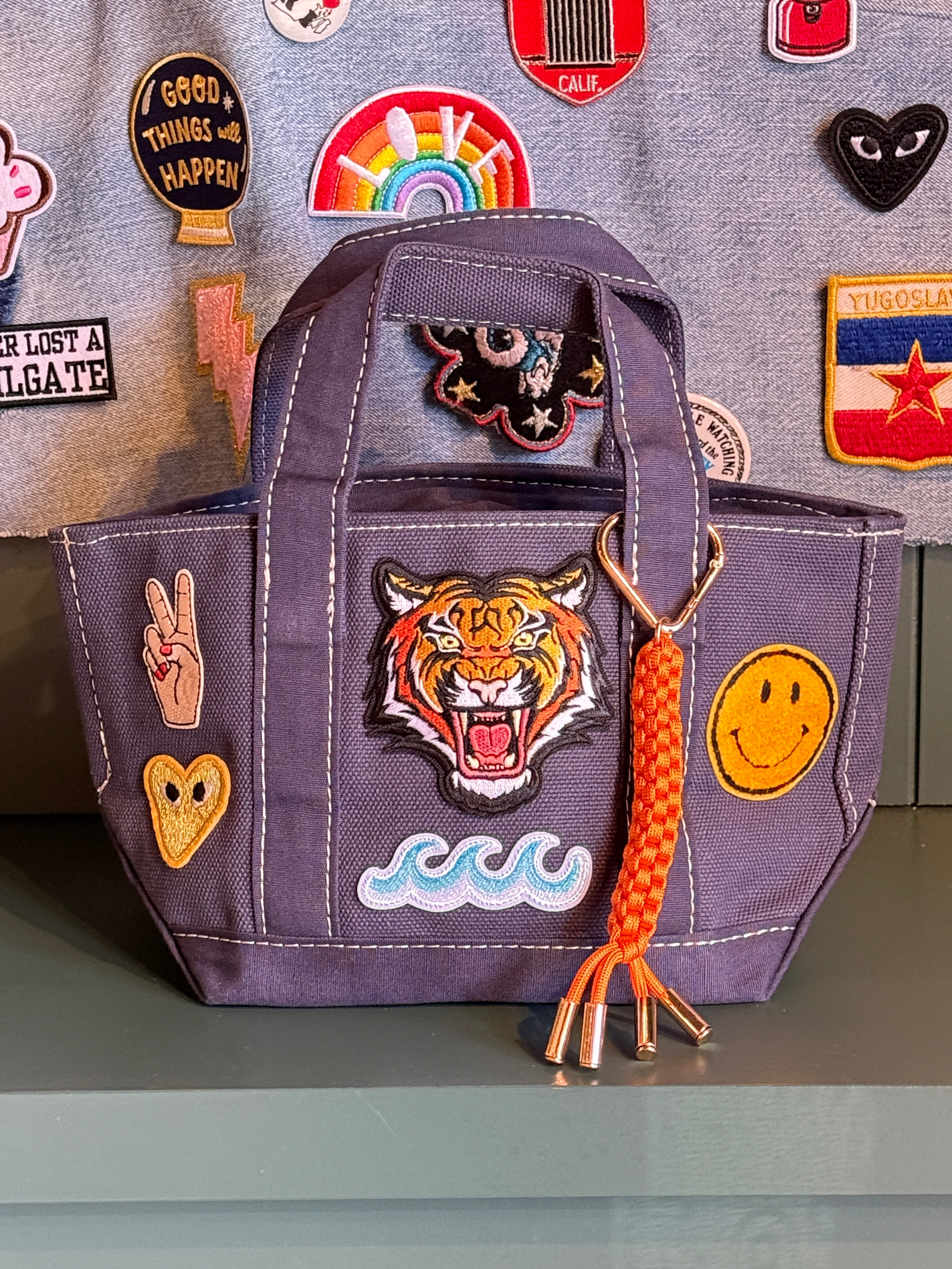 Custom Around the Way Girl Tote Bag- Mini