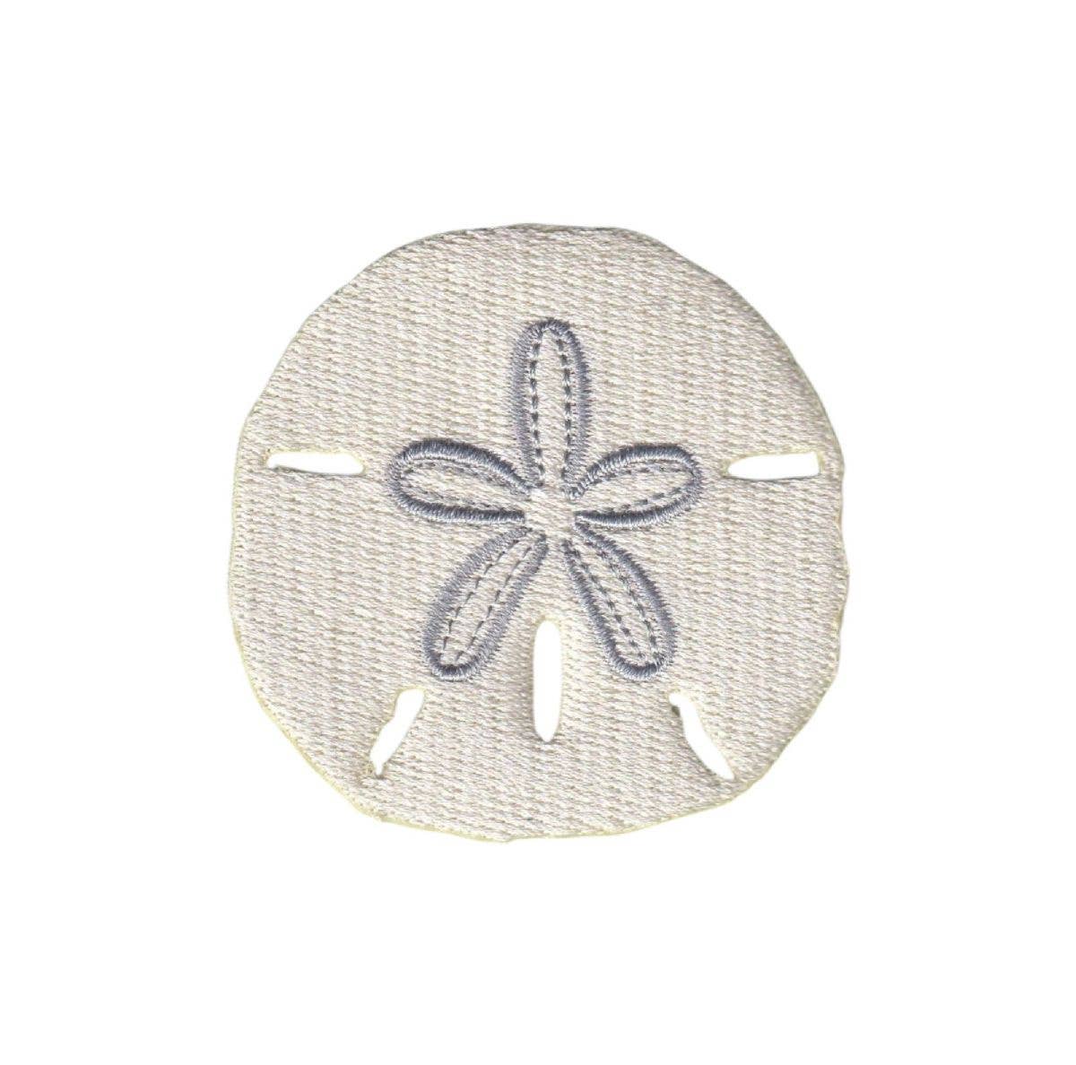 Sand Dollar Iron on Patch