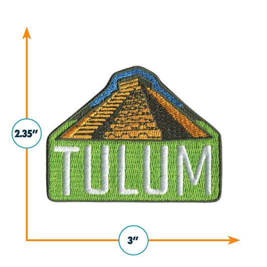 Tulum, Mexico Iron On Patch
