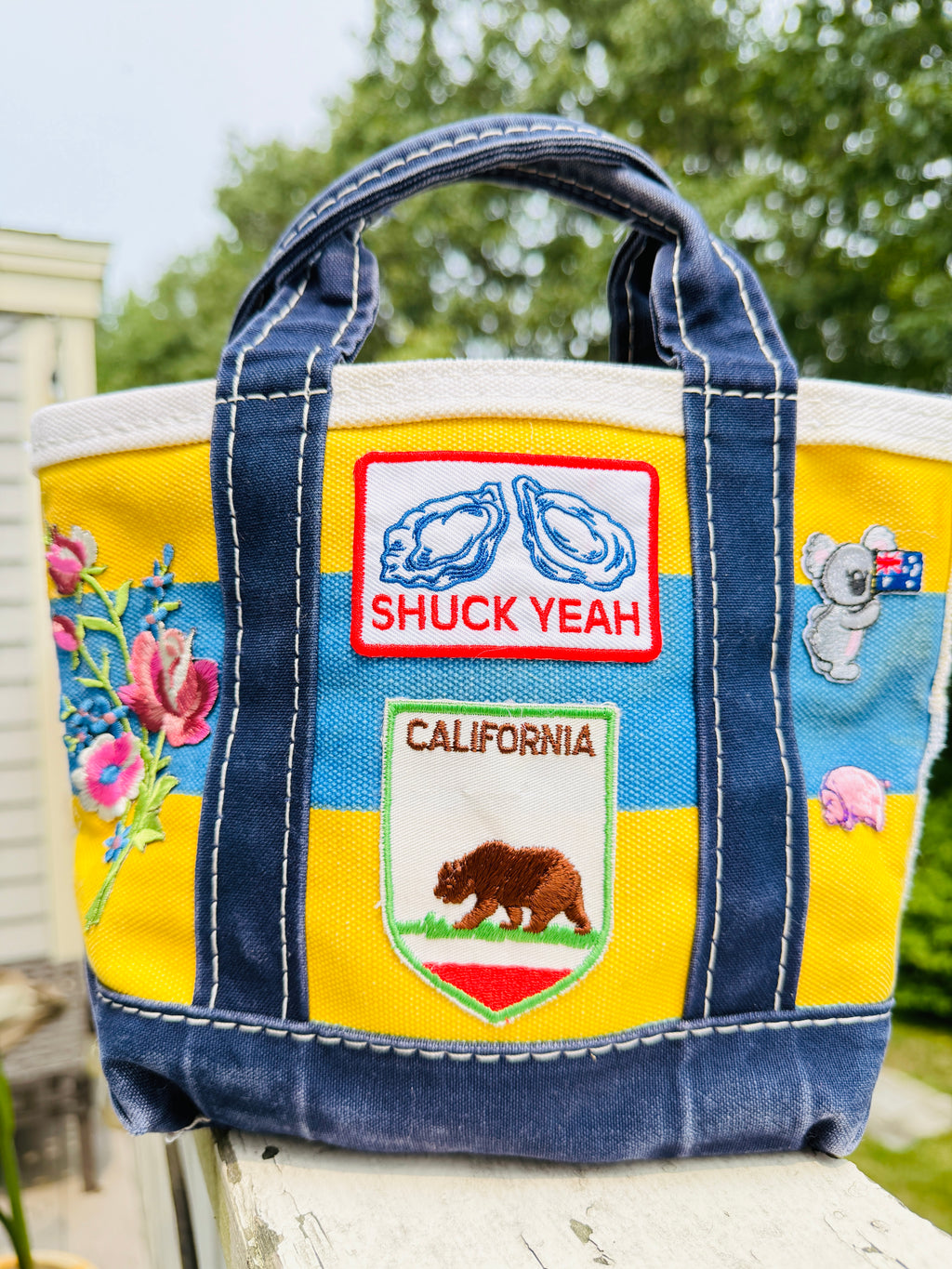 Custom Around the Way Girl Tote Bag- Mini