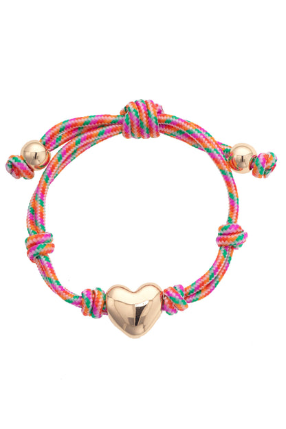 The Scout- Puffy Heart Paracord Bracelet