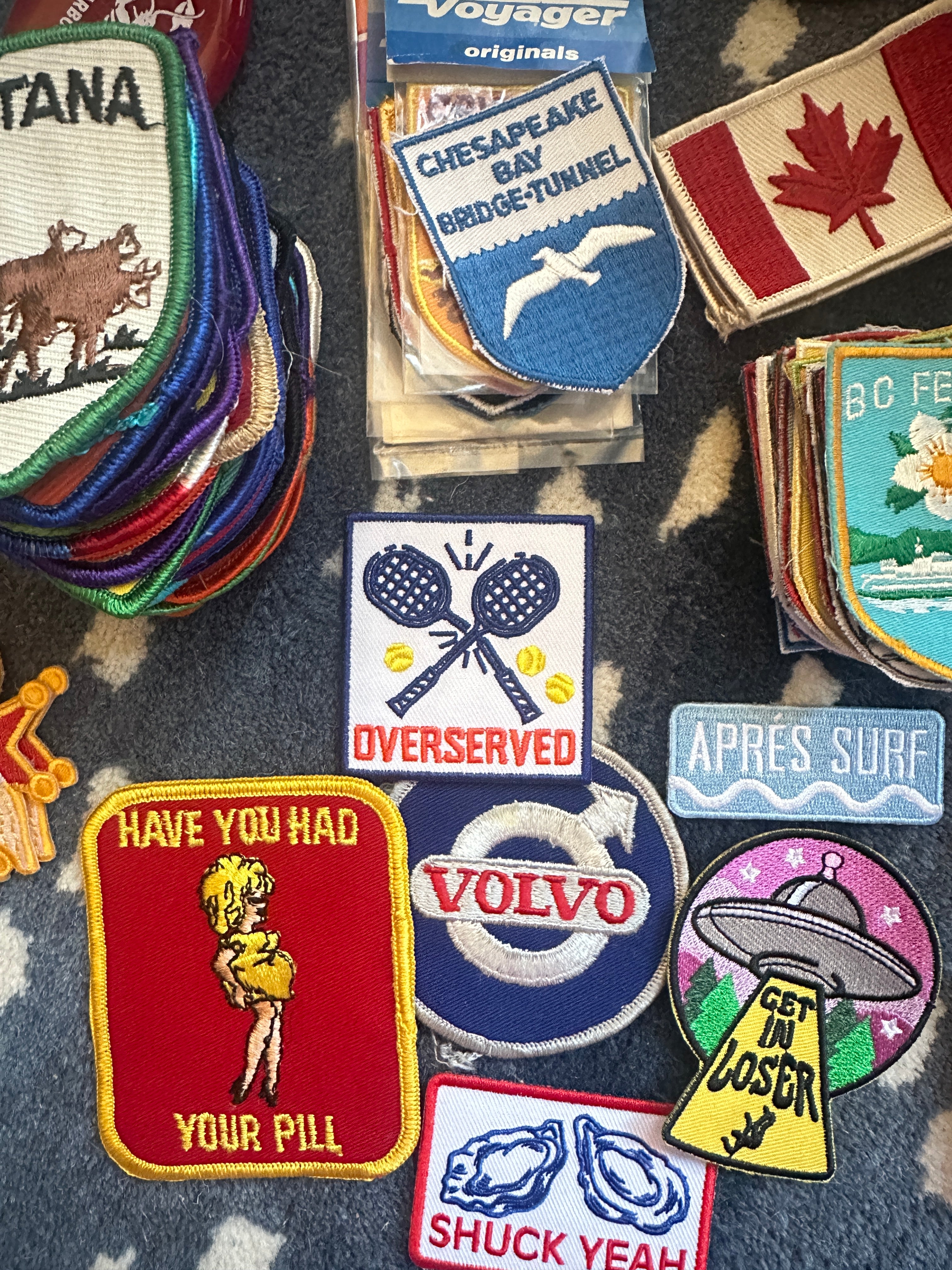 Custom Champagne Hippie Souvenir Boat and Tote- Mini