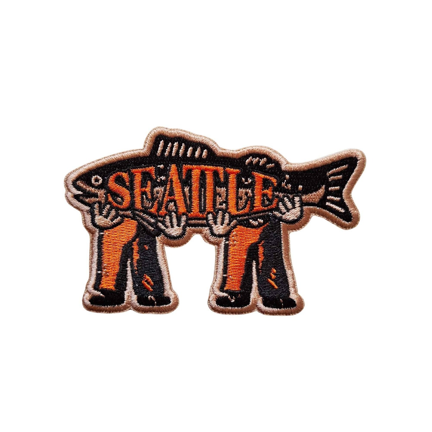 Seattle Iron On Patch