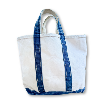 Vintage 1970s LL Bean Boat & Tote Medium Navy
