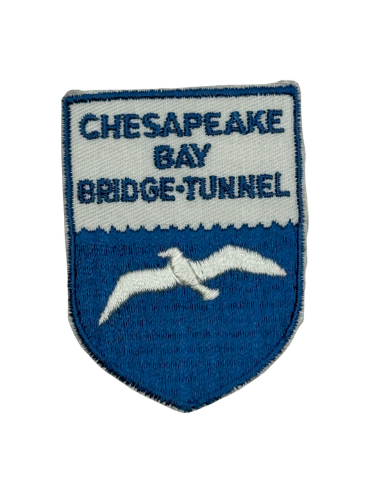 Chesapeake Bay Bridge Tunnel Vintage Patch