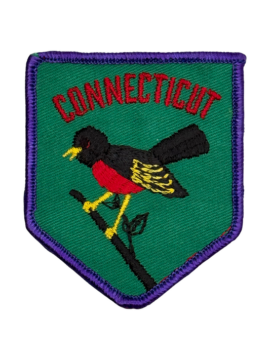 Connecticut Vintage State Souvenir Patch