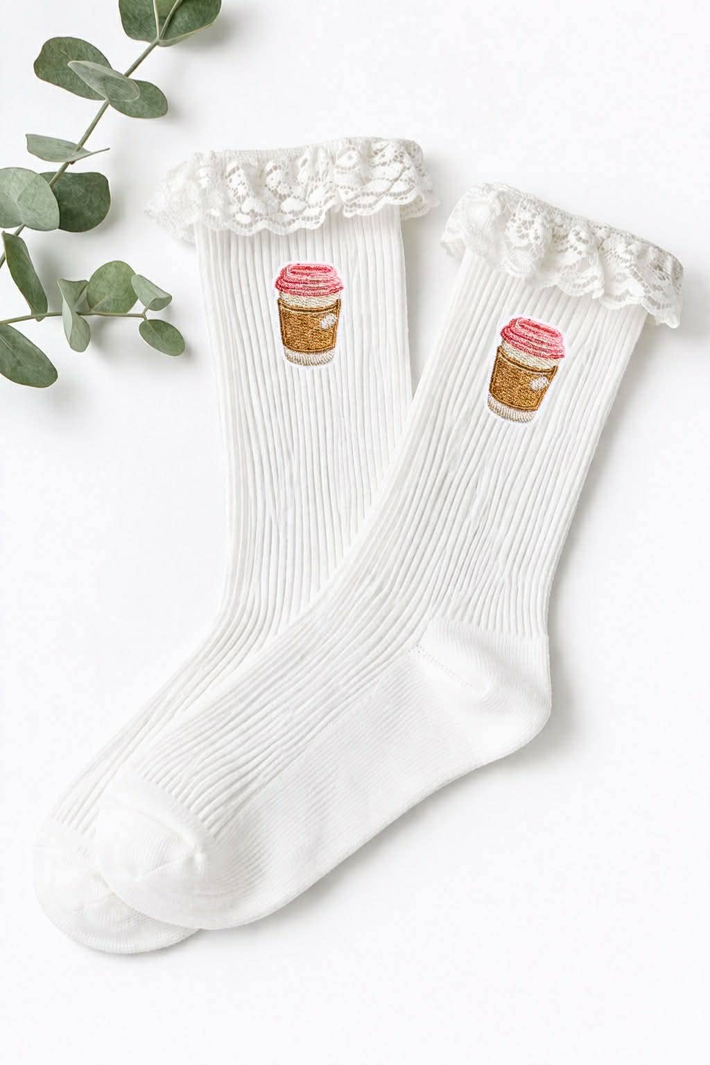 Mini Latte Embroidered Patch