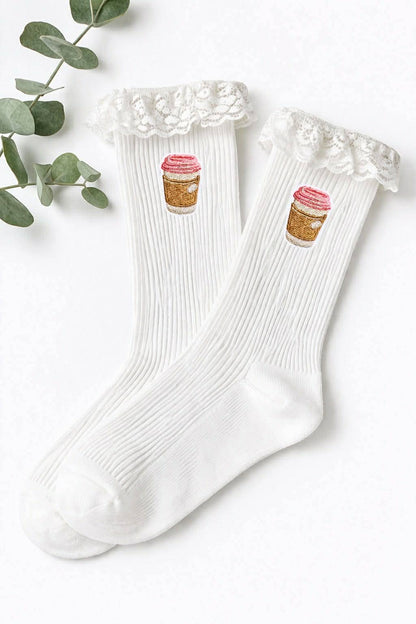 Mini Latte Embroidered Patch