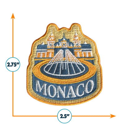 Monaco Iron On Patch