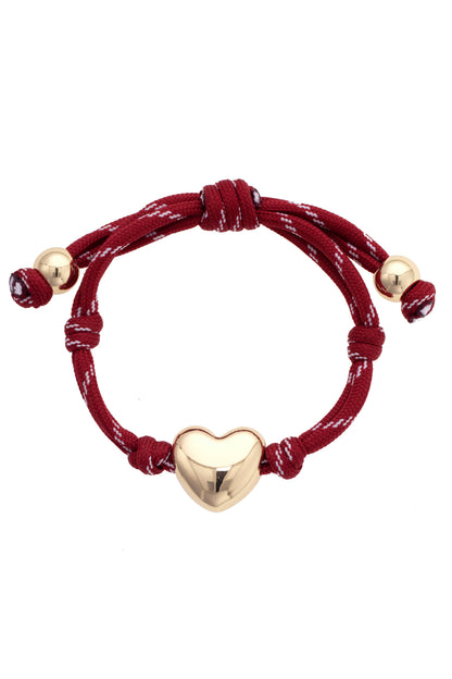 The Scout- Puffy Heart Paracord Bracelet