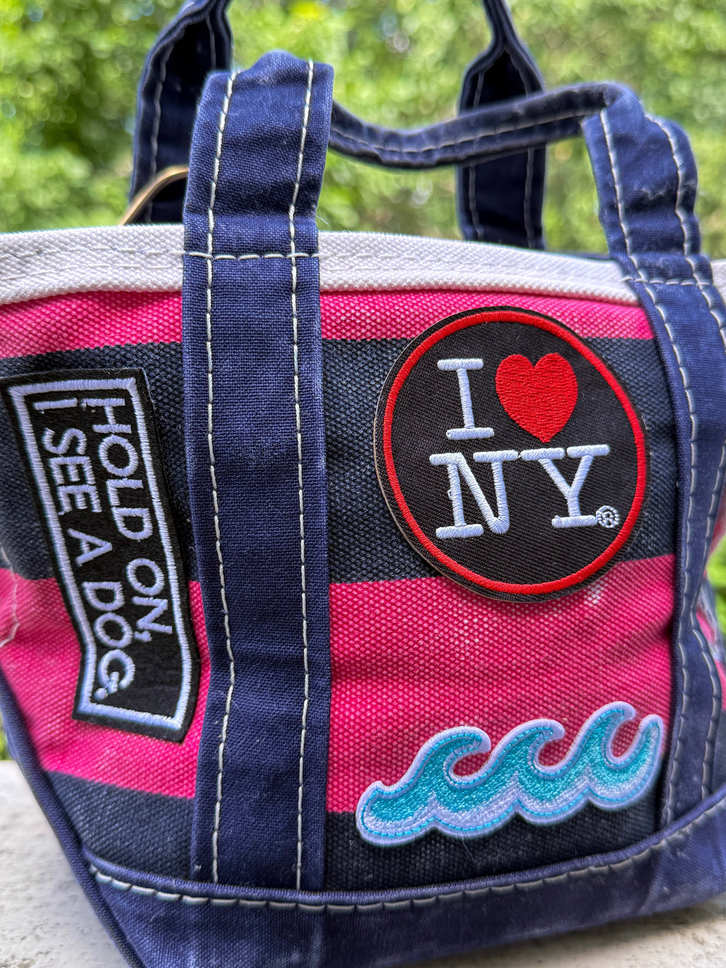 Custom Champagne Hippie Souvenir Boat and Tote- Mini