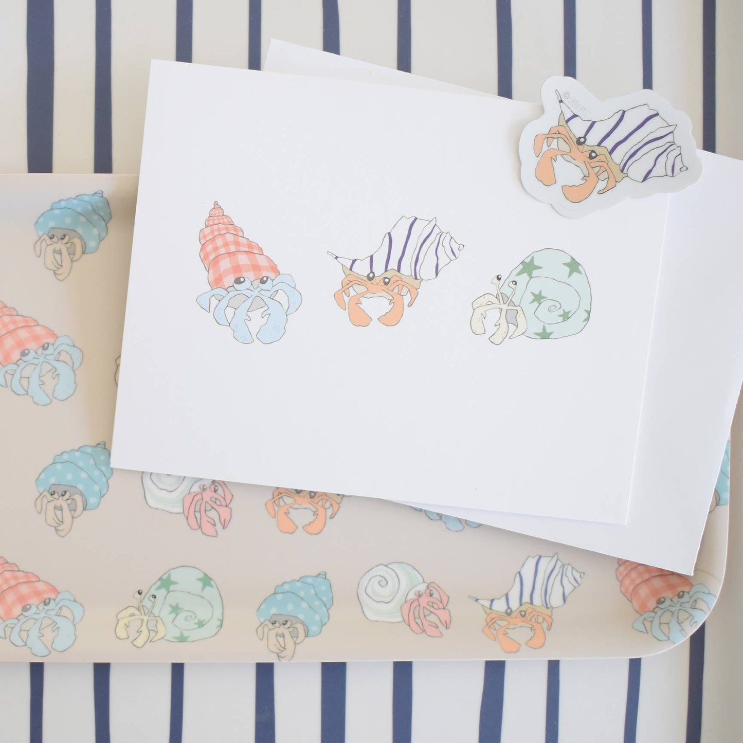 Hermit Crab Sticker