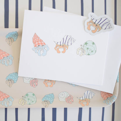 Hermit Crab Sticker