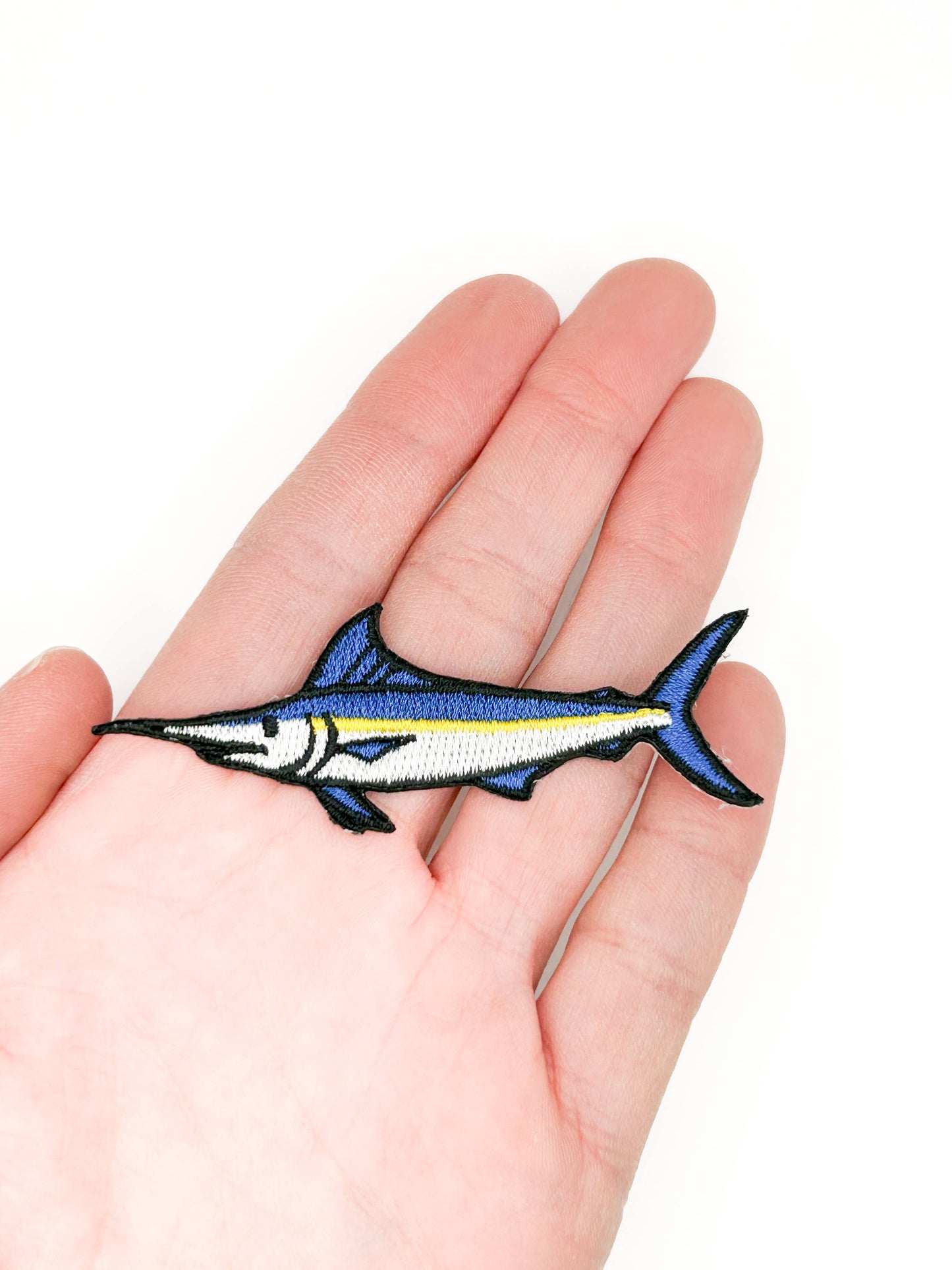 Marlin Embroidered Patch – Swordfish Patch, Sport Fishing