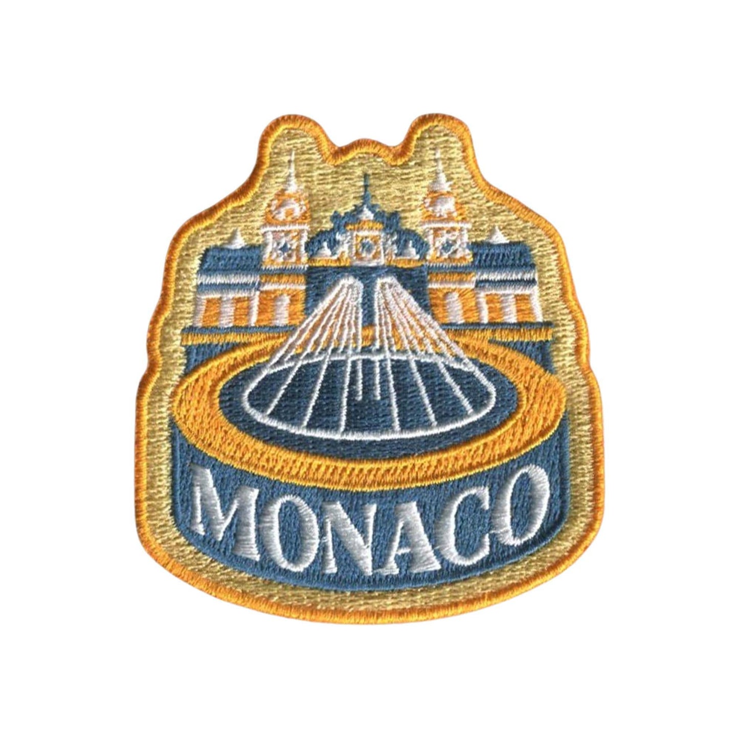 Monaco Iron On Patch