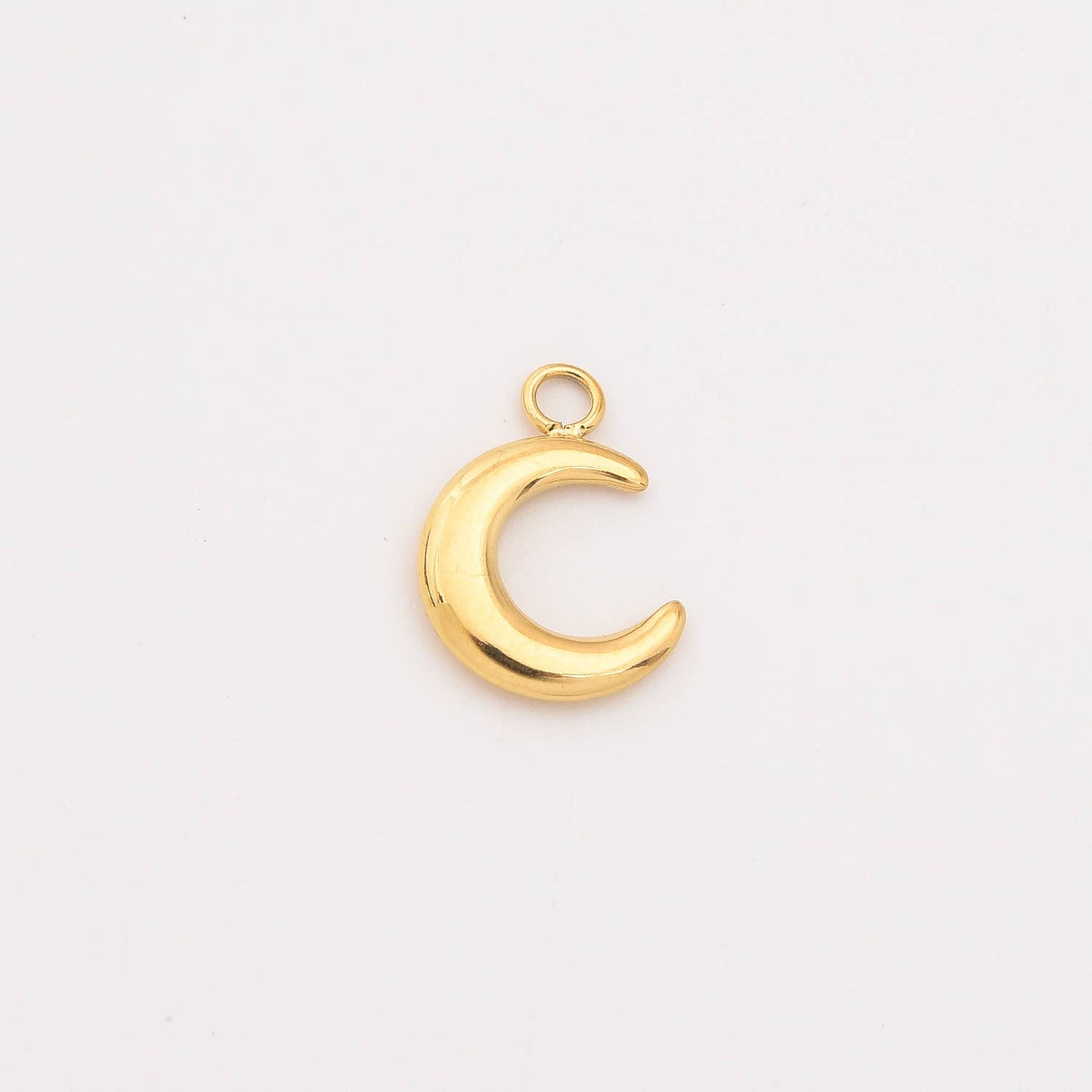 Gold Filled Moon Charm