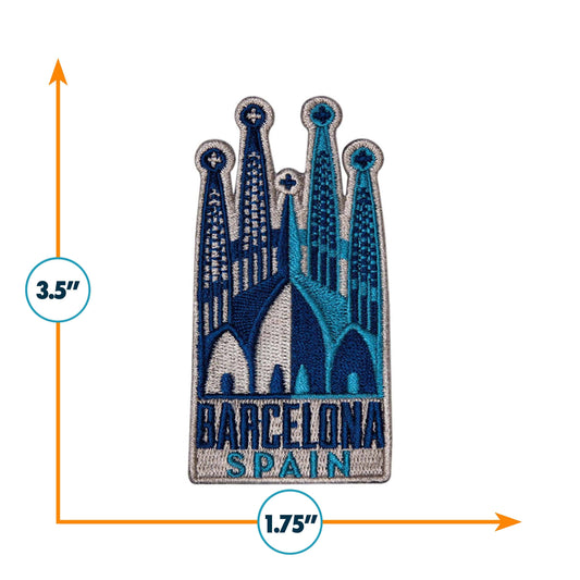 Barcelona Spain Patch