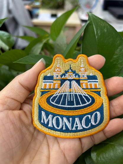 Monaco Iron On Patch