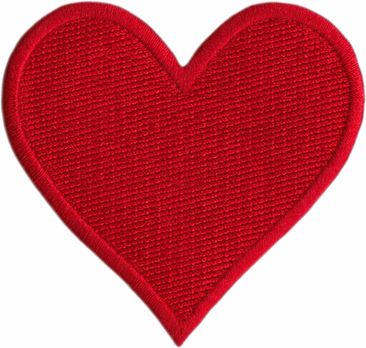 Solid Colored Hearts