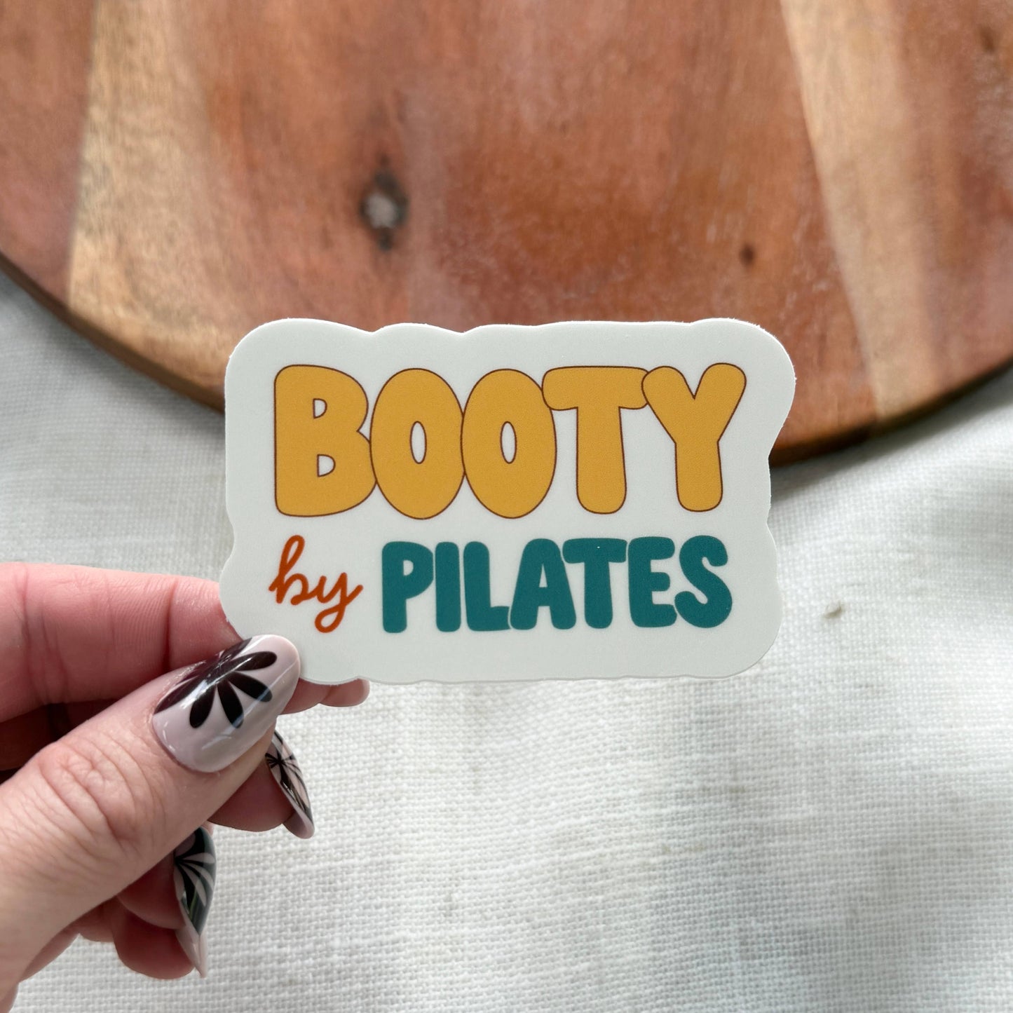 Booty By Pilates Sticker