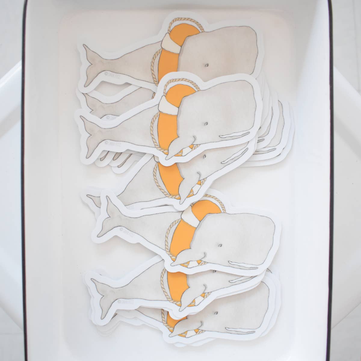 Whale Sticker