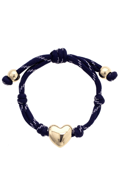 The Scout- Puffy Heart Paracord Bracelet