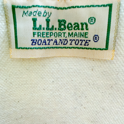 Vintage 1970s LL Bean Boat & Tote Medium Navy