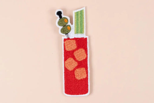 Bloody Mary Iron-On PatchSummer, Bachelorette, Cocktail Bars