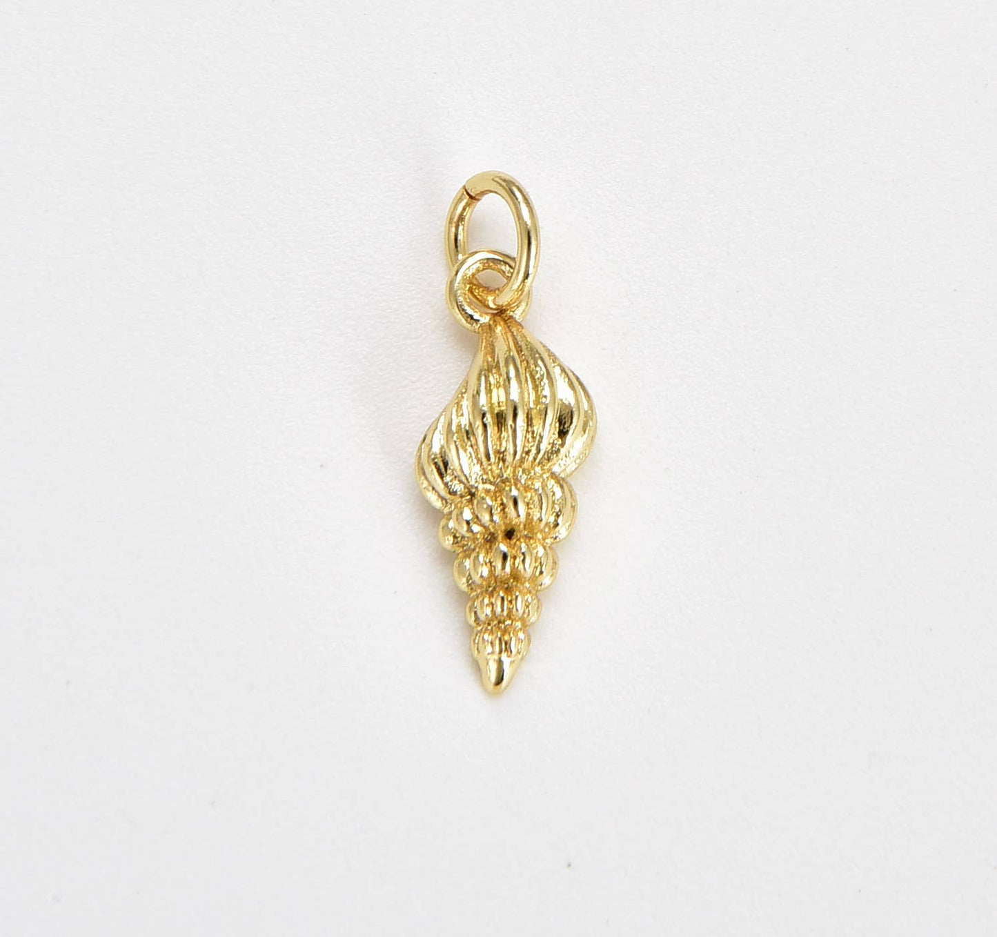 Mini Conch Shell Pendant- 18k Gold Filled